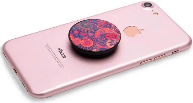 Alt view image 3 of 4 - Spinpops - Expanding Stand & Grip Colourful Red Lace