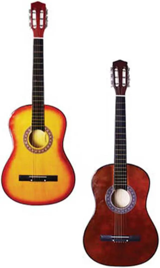 Alt view image 2 of 3 - Kole Imports GTRACOA015LB 6-String Acoustic Guitar - Light Blonde