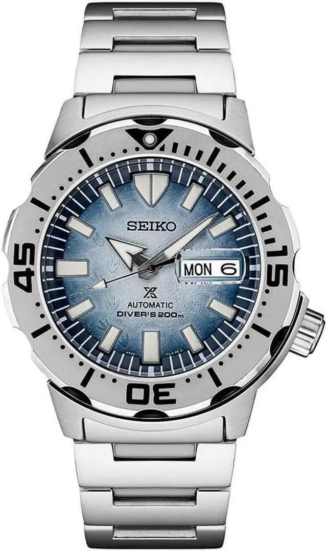 Main image of Seiko SRPG57 Prospex Save The Ocean Special Edition Antarctica Dive Watch - Monster
