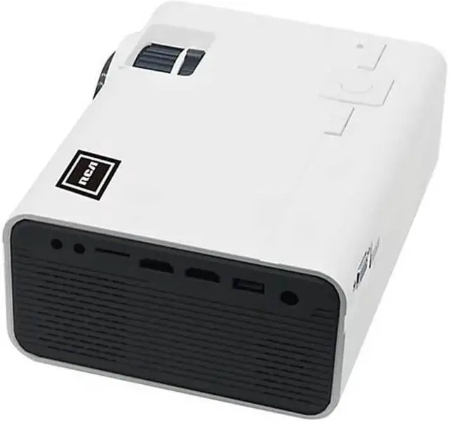 Alt view image 6 of 7 - RCA RPJ136 Max 150 Inch 1080p Compatible Compact Home Theater Projector featuring 2 HDMI Ports, White
