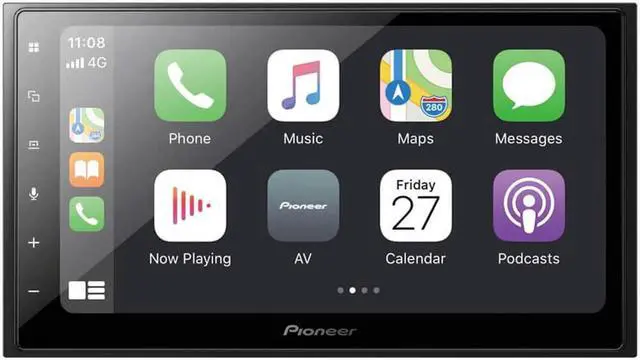 Alt view image 3 of 17 - Pioneer DMH-2660NEX 6.8" Mechless Digital Media Receiver