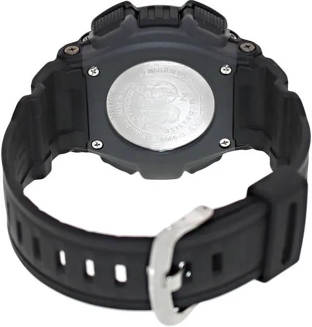 Alt view image 11 of 13 - Casio G9300-1 Men's G-Shock Moon Phase World Timer Alarm Watch