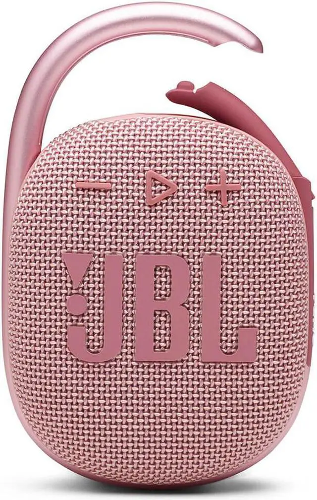 Alt view image 13 of 20 - JBL Clip 4 Pink Portable Bluetooth Speaker