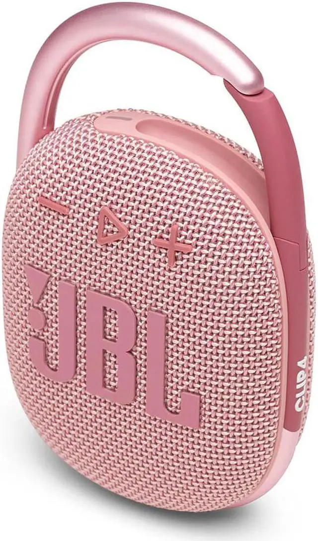 Alt view image 15 of 20 - JBL Clip 4 Pink Portable Bluetooth Speaker