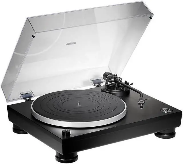 Alt view image 3 of 20 - Audio-Technica AT-LP5X Fully Manual Direct Drive 3-Speed Stereo Turntable
