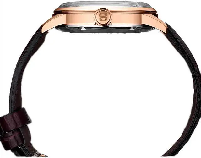 Alt view image 8 of 9 - Seiko Presage Mens Rose Gold Plated Stainless Steel Automatic Watch SRPB46