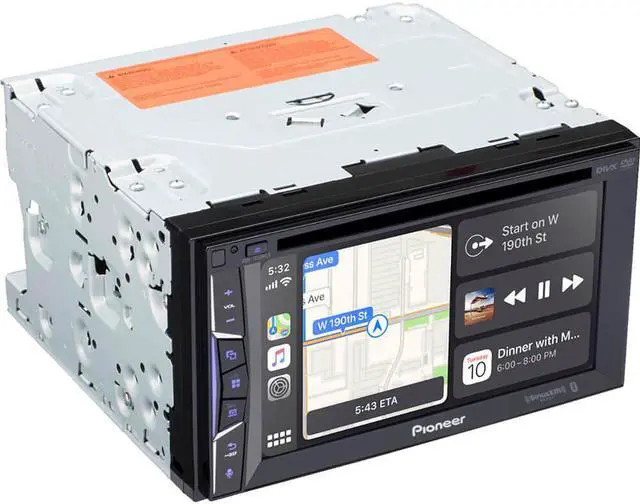 Alt view image 6 of 6 - Pioneer AVH-1550NEX Limited DVD Receiver Apple CarPlay