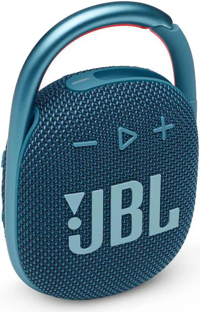 Alt view image 13 of 20 - JBL Clip 4 Blue Portable Bluetooth Speaker