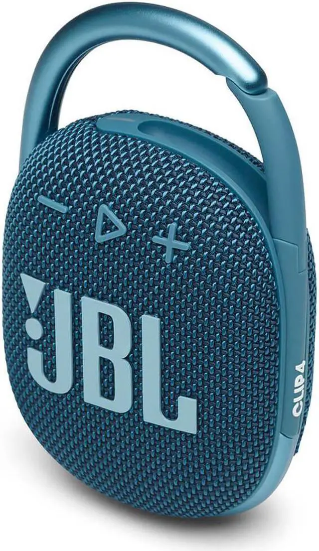 Alt view image 16 of 20 - JBL Clip 4 Blue Portable Bluetooth Speaker
