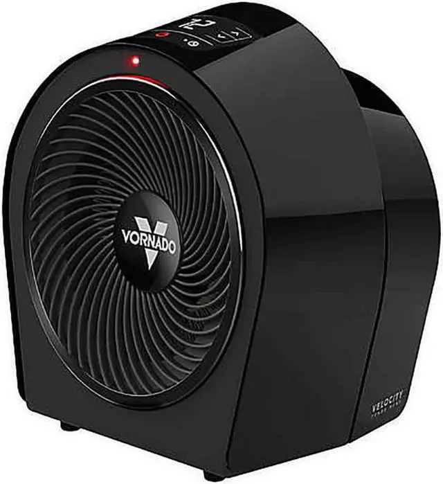 Main image of Vornado VELOCITY3RBK Velocity Whole Room Space Heater with Timer - Black