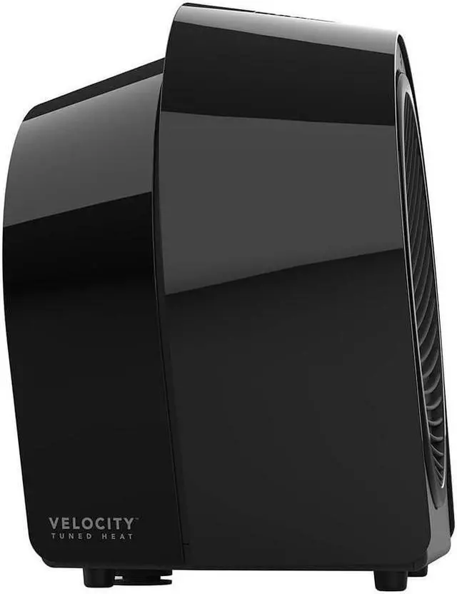 Alt view image 3 of 4 - Vornado VELOCITY3RBK Velocity Whole Room Space Heater with Timer - Black