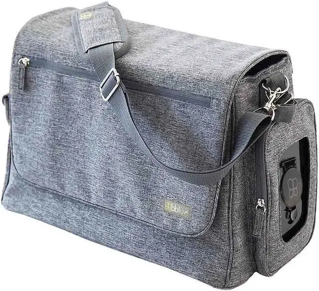 Main image of bbluv B0110 Ultra Complete Diaper Bag - Heather Gray