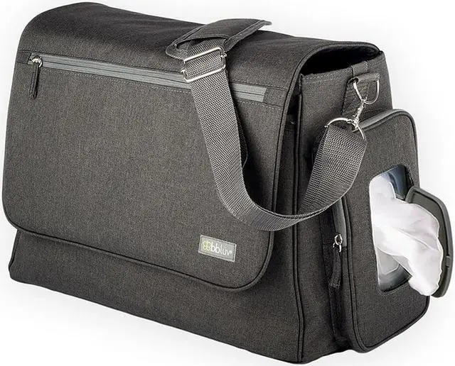 Alt view image 3 of 4 - bbluv B0133 Ultra Complete Diaper Bag - Charcol
