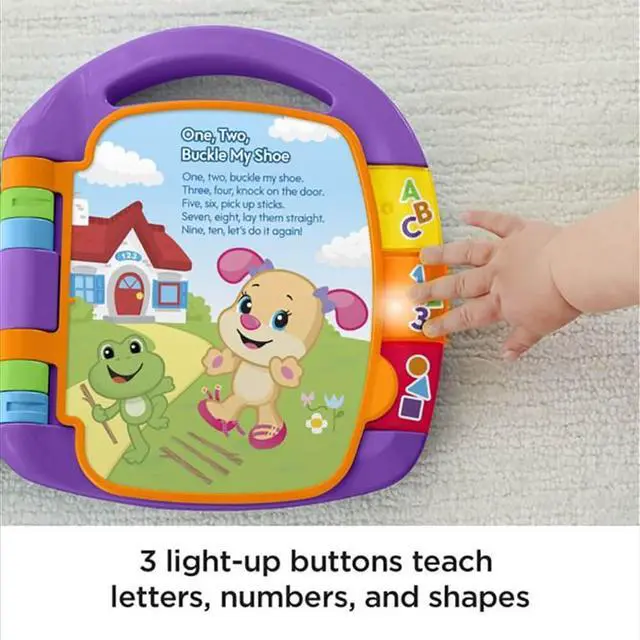 Alt view image 12 of 14 - Fisher-Price Laugh & Learn Storybook Rhymes Book