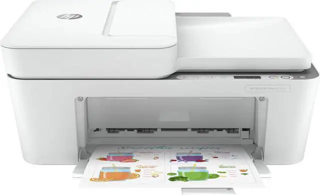 Alt view image 2 of 4 - HP Deskjet 4155e All-In-One Printer w/6 months free ink through hp +