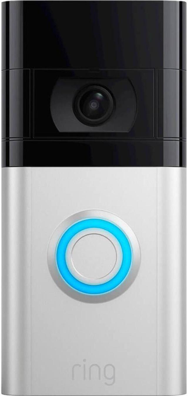Alt view image 2 of 20 - Ring 53-026135 1080p Video Doorbell 4 - Cloud Storage - Water Resistant - Wi-Fi - 2-Way Audio - Alexa - USB - Satin Nickel