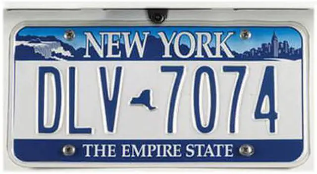 Alt view image 9 of 15 - Audiovox ACA801 License Plate Mounted Back Up Camera