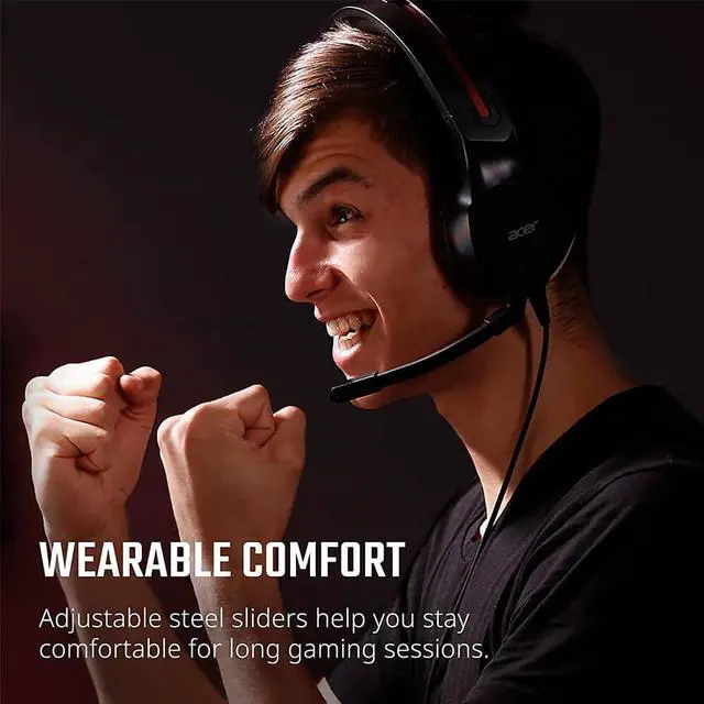 Alt view image 6 of 18 - Acer Nitro Headset | Black