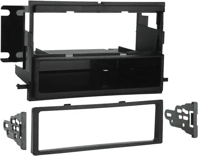 Alt view image 12 of 13 - METRA 99-5808 SINGLE DIN INSTALLATION KIT FOR 2004-07 FORD & MERCURY VEHICLES