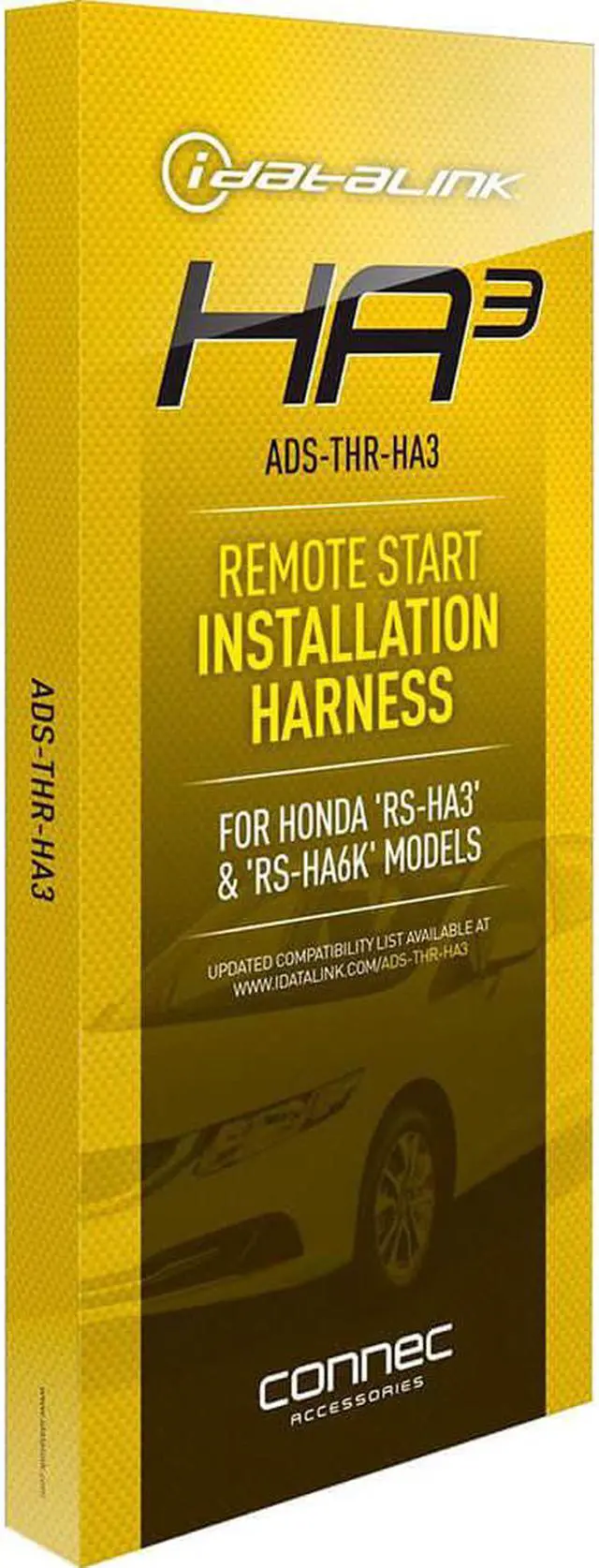 Alt view image 2 of 7 - iDatalink ADS-THR-HA3 Factory Fit Installation T-Harness for 2008+ Honda & Acura