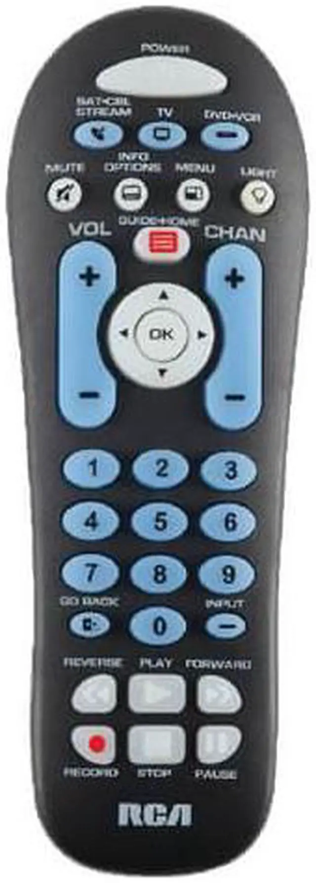 Alt view image 5 of 11 - RCA RCR313BR Universal 3 Device Remote Control