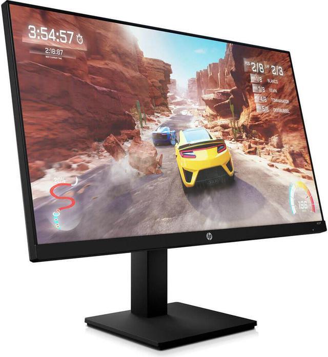 Alt view image 8 of 20 - HP X27q 27" QHD 165Hz 1ms Gaming Monitor - 2560 x 1440 QHD Display @ 165Hz - In-Plane Switching (IPS) Technology - 400 Nit Brightness w/ 99% Color Gamut - Smooth Gameplay w/ AMD FreeSync Premium