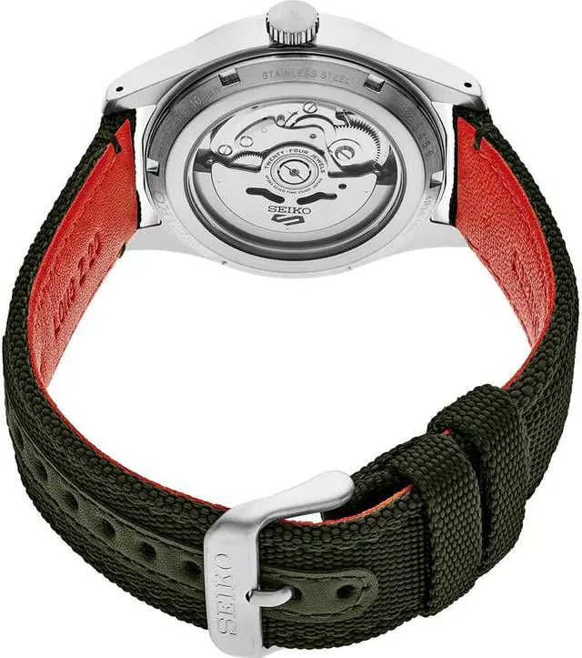 Alt view image 3 of 3 - Seiko SRPH29 5 Mens Green Sports Watch