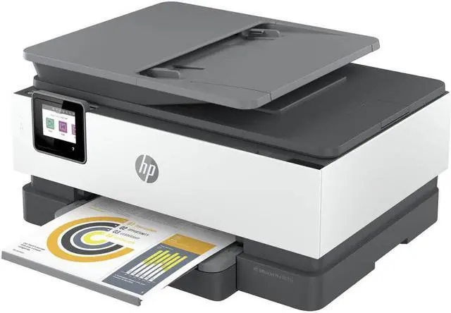Alt view image 3 of 4 - HP OfficeJet Pro 8025E All-in-One Printer w/6 months free ink through hp +