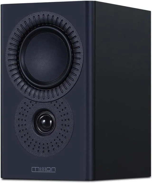 Alt view image 3 of 18 - Mission LX1MKIIBK LX-1 MKII 2-Way Bookshelf Speaker - Lux Black