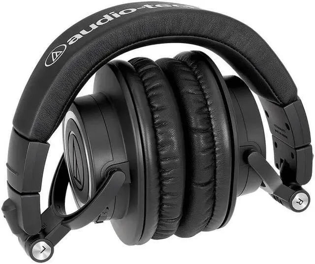Alt view image 4 of 20 - Audio Technica ATH-M50xBT2 Wireless Over-Ear Headphones - Black