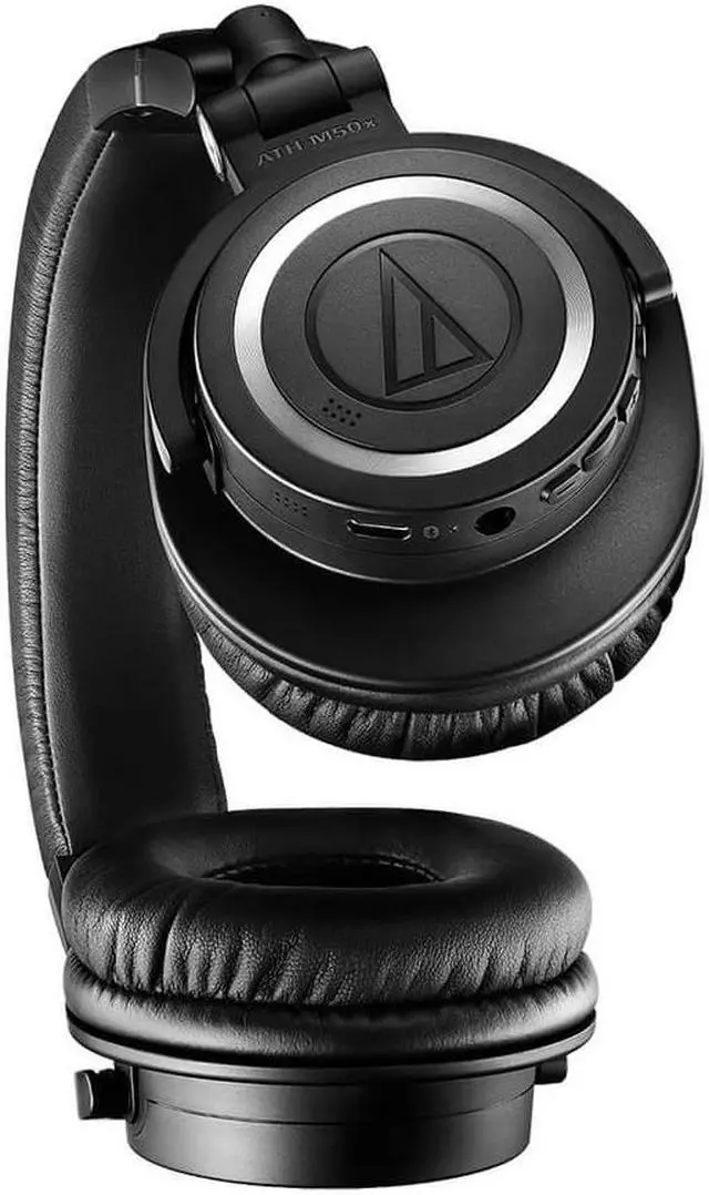 Alt view image 5 of 20 - Audio Technica ATH-M50xBT2 Wireless Over-Ear Headphones - Black