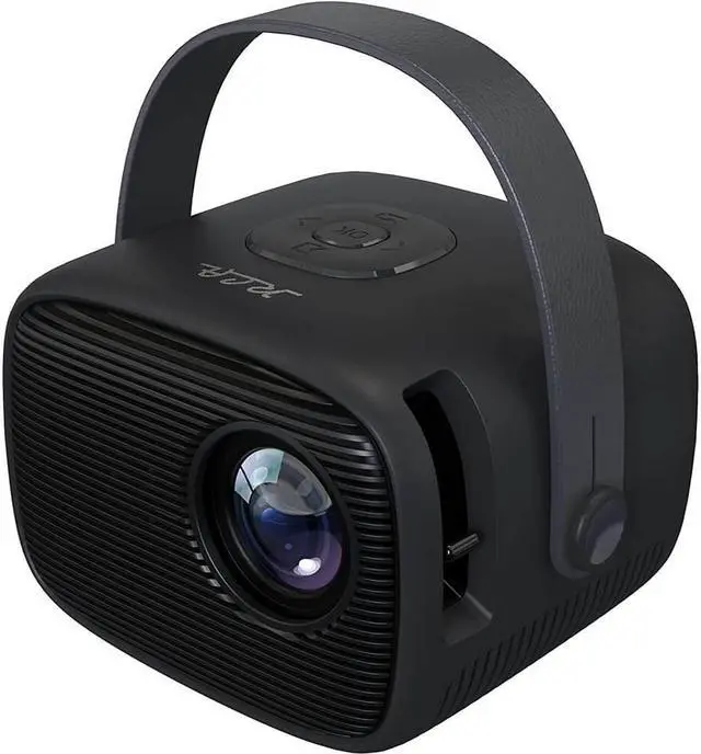 Main image of RCA RPJ264BLK Retro 480P Black Portable Home Theater Projector
