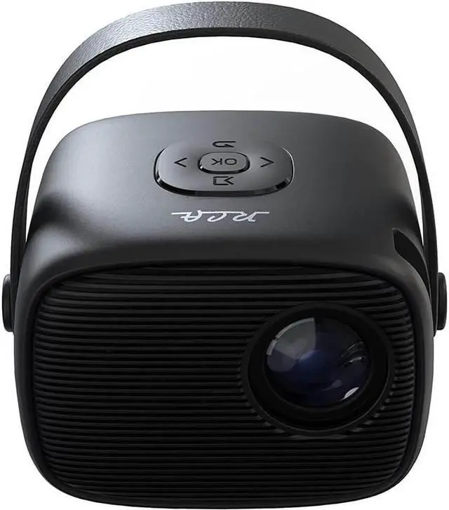 Alt view image 2 of 14 - RCA RPJ264BLK Retro 480P Black Portable Home Theater Projector