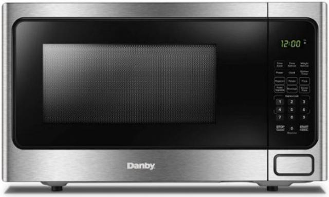 Danby Designer 1.1 cu. ft. Countertop Microwave in Stainless Steel -  DDMW1125BBS