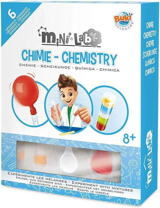 Main image of Buki MINILABCHEM Mini-Lab Chemistry Set