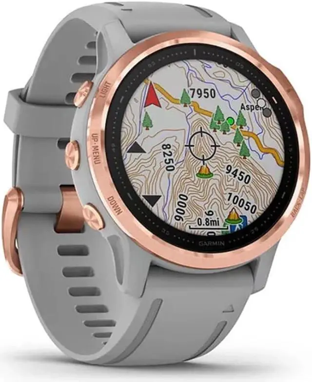 Alt view image 3 of 4 - Garmin fenix® 6S Sapphire - Rose Gold