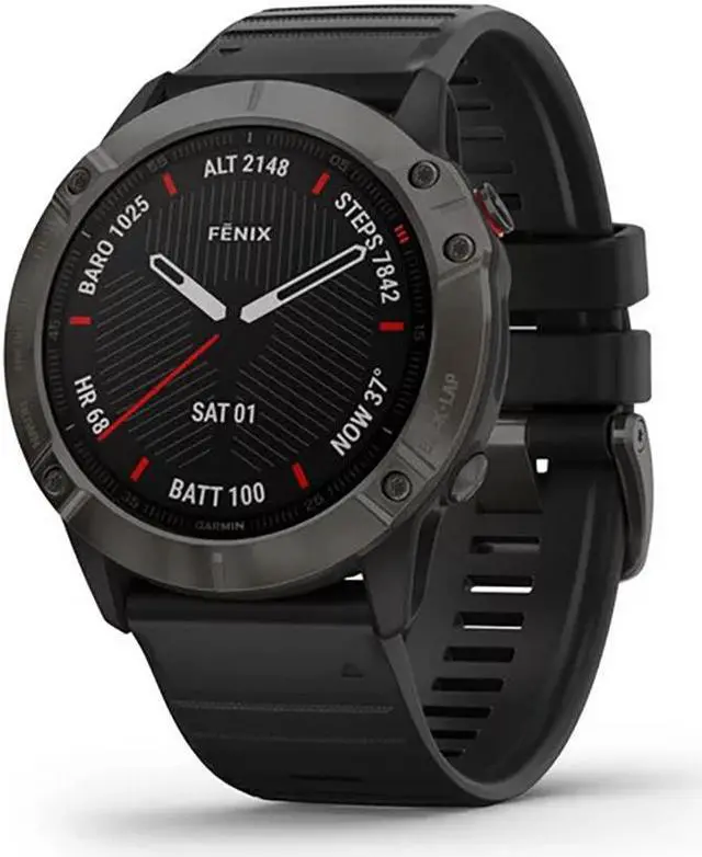 Main image of Garmin fenix® 6X Sapphire - Carbon Gray