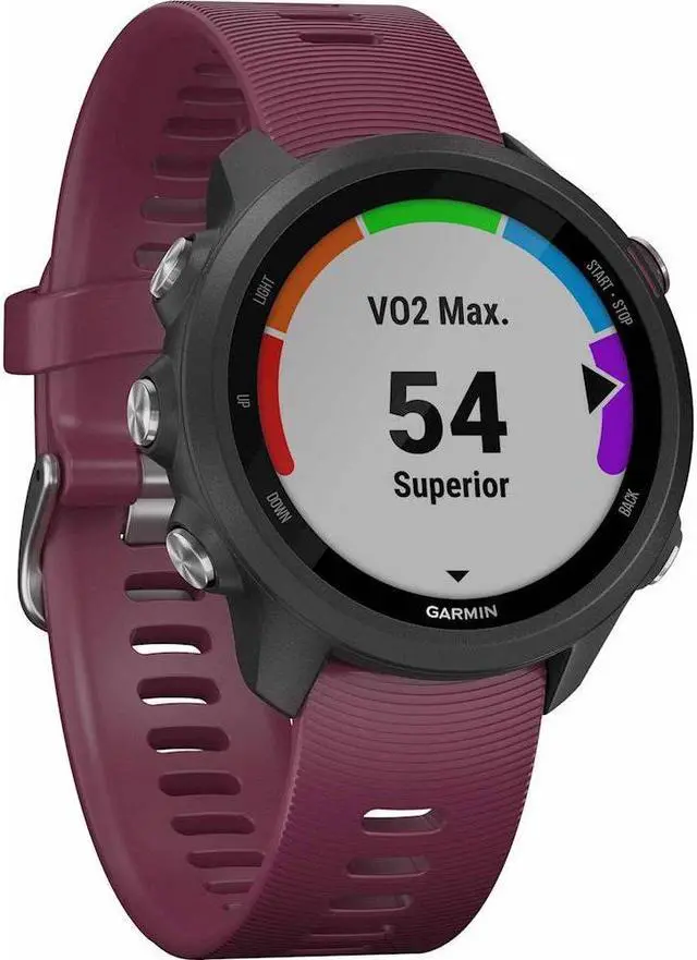 Alt view image 2 of 5 - Garmin Forerunner 245 Smart Watch - Berry