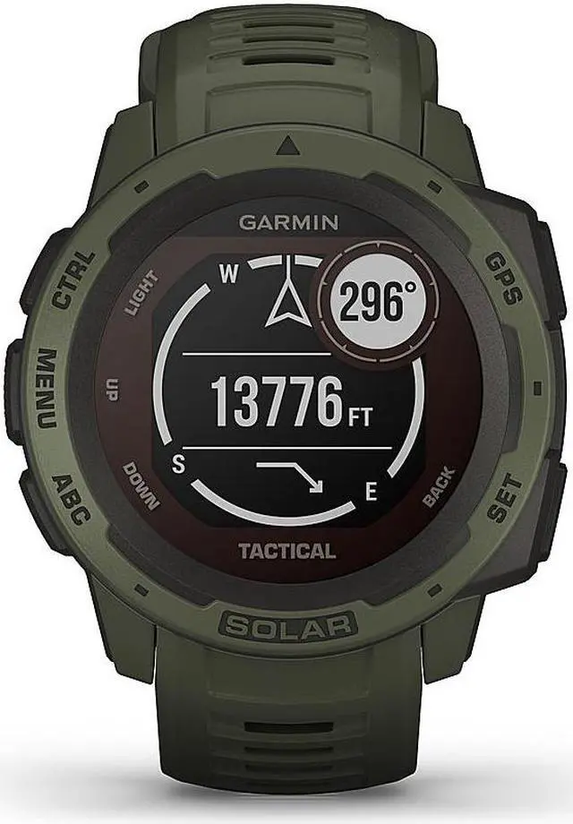 Alt view image 4 of 7 - Garmin Instinct Solar Smartwatch