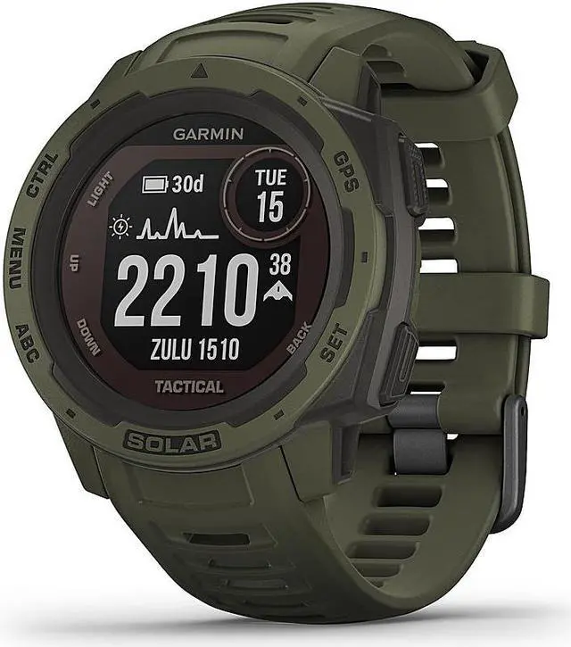 Alt view image 2 of 7 - Garmin Instinct Solar Smartwatch