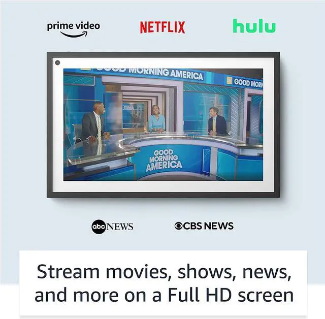 Alt view image 7 of 12 - Amazon ECHOSHOW15WH Echo Show 15