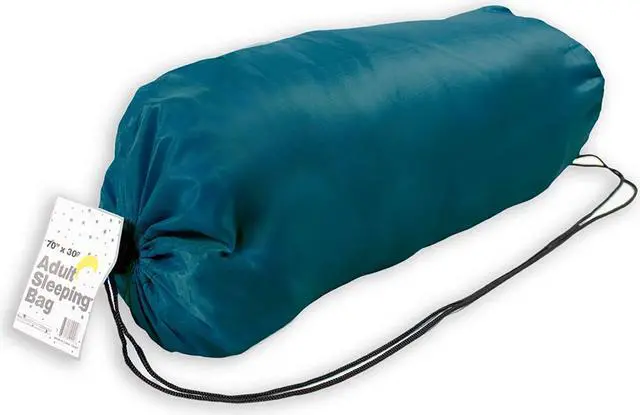 Alt view image 2 of 3 - Kole Imports SLEEPBAGDBLU Adult Sleeping Bag - Dark Blue