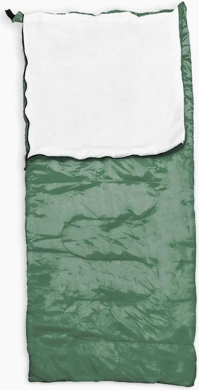 Alt view image 2 of 3 - Kole Imports SLEEPBAGHGN Adult Sleeping Bag - Hunter Green