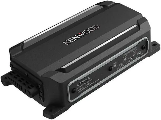 Alt view image 2 of 14 - Kenwood KACM5024 4 Channel Digital Amplifier with remote EQ