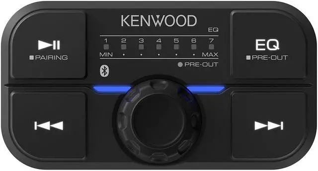 Alt view image 3 of 14 - Kenwood KACM5024 4 Channel Digital Amplifier with remote EQ