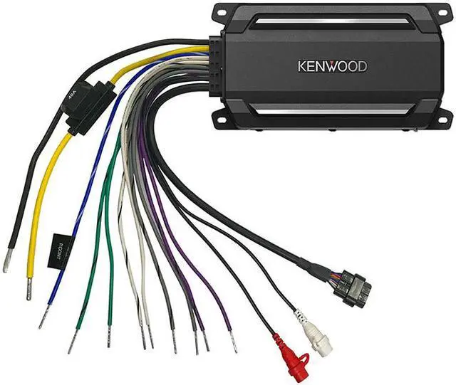 Alt view image 6 of 14 - Kenwood KACM5024 4 Channel Digital Amplifier with remote EQ