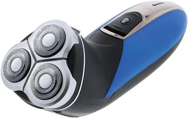 Alt view image 3 of 6 - Barbasol CBR11001USB Rechargeable Wet/Dry Rotary Shaver w/ Pop-Up Trimmer