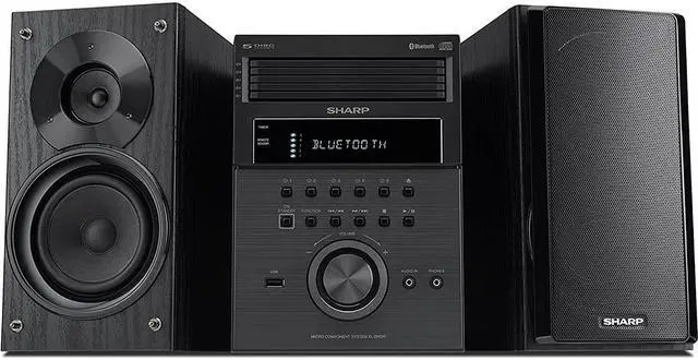 Main image of Sharp 5-Disc Micro System - Black