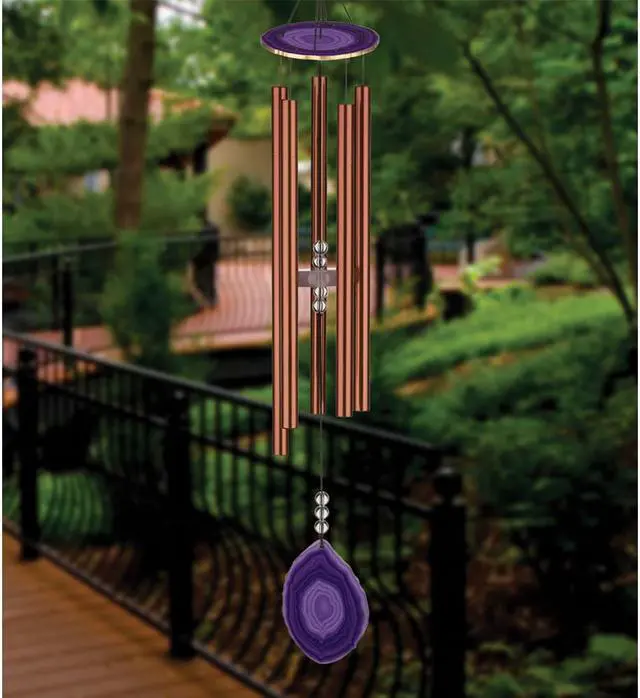 Alt view image 4 of 4 - Regal REGL13026 32 inch Agate Chime - Purple