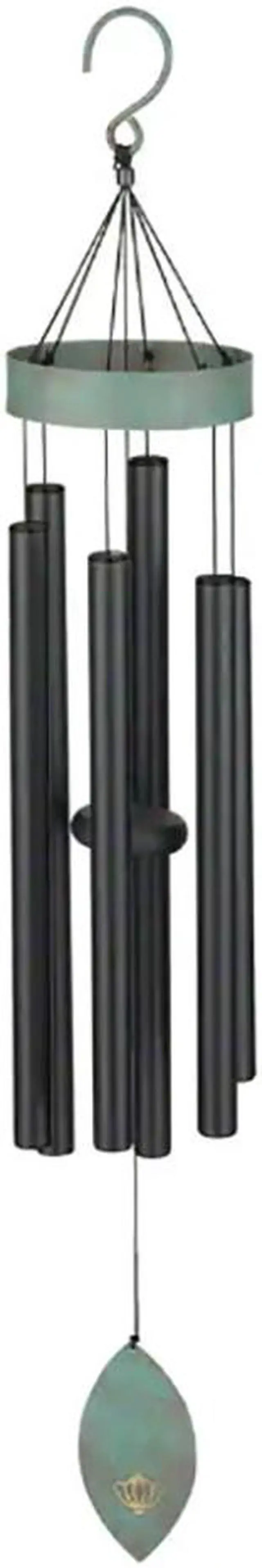 Main image of Regal REGL11164 32 inch Patina Breeze Wind Chime - Black